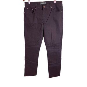 Lauren Ralph Lauren Black Denim High Waist Straight Leg Jeans Pants Sz 12